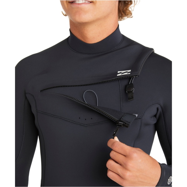 Billabong Absolute 4/3mm Chest Zip 2026 Kombinezon Mski ABYW100258 - Black